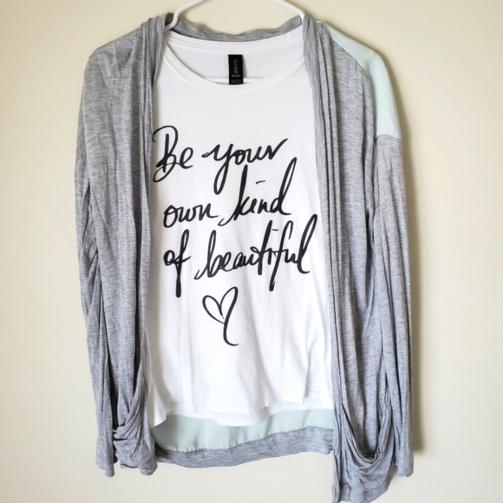 🌊 3/$15 Open Front Cardigan - Picture 2 of 5